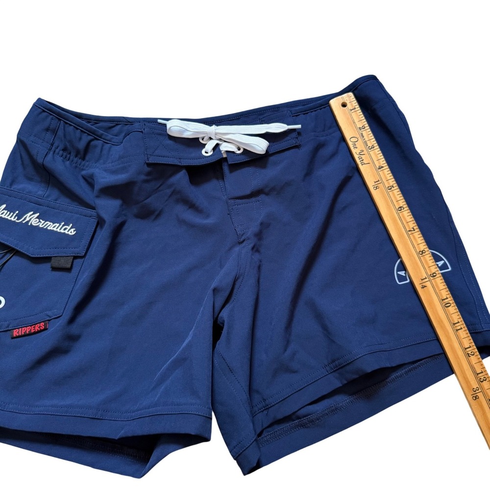 Maui Rippers NAVY 5" CLASSIC BOARDSHORT Surfing Short Beachcore Athleisure - Picture 11 of 11